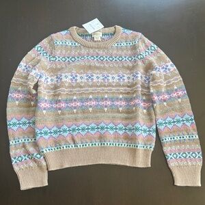 Crewcuts Fair Isle Knit Sweater